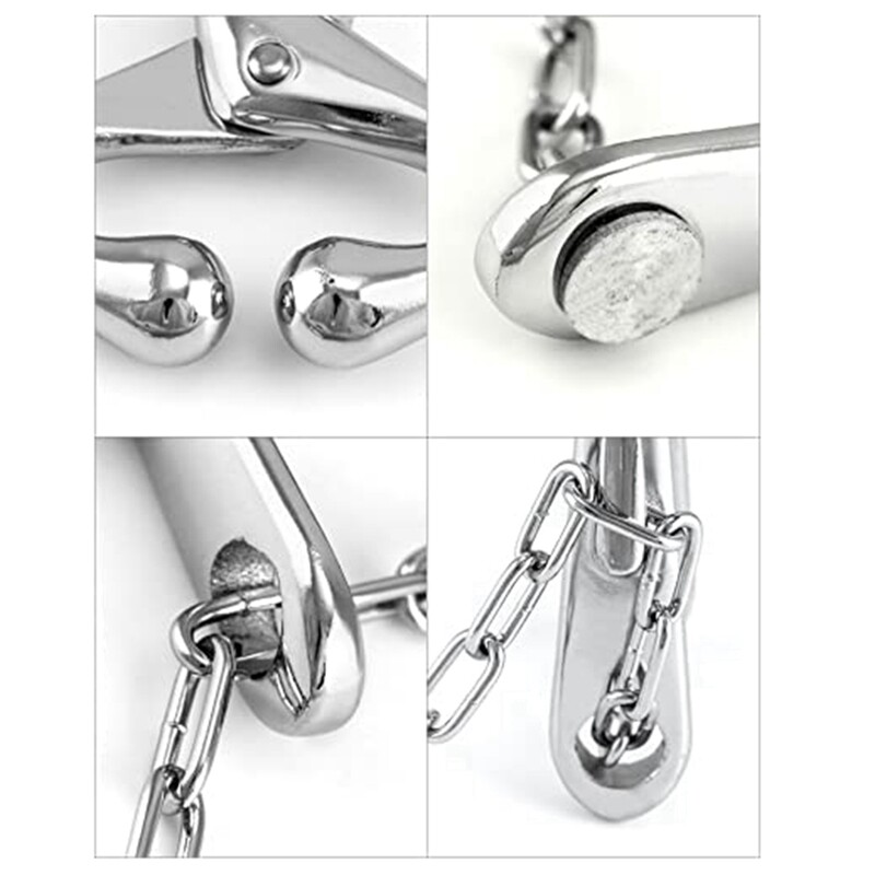 Bullen Nasenringe Edelstahl - Feder Nasenklemme Für Kühe & Rinder