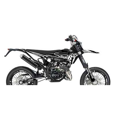 Deko Grafik Set Stage6 weiß BETAMOTOR 50 RR Motard 1999-2025