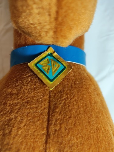 2015 Scooby Doo TY 12 inch Plush with Collar Hannah Barbera Beanie Baby - Picture 10 of 11