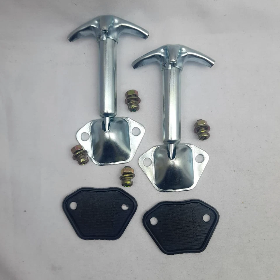 JUEGO DE PESTILLOS PARA CAPÓ TOYOTA LAND CRUISER FJ40 FJ45 BJ40 BJ42 + JUNTA Foto 2 de 4