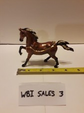 Bejeweled Enameled Pewter Arabian Stallion Horse Trinket Box With Necklace