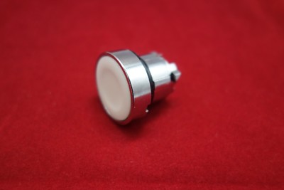 1pc White color fit ZB4- BA1 XB4 Flush 22mm Push button Head for XB4 BA1