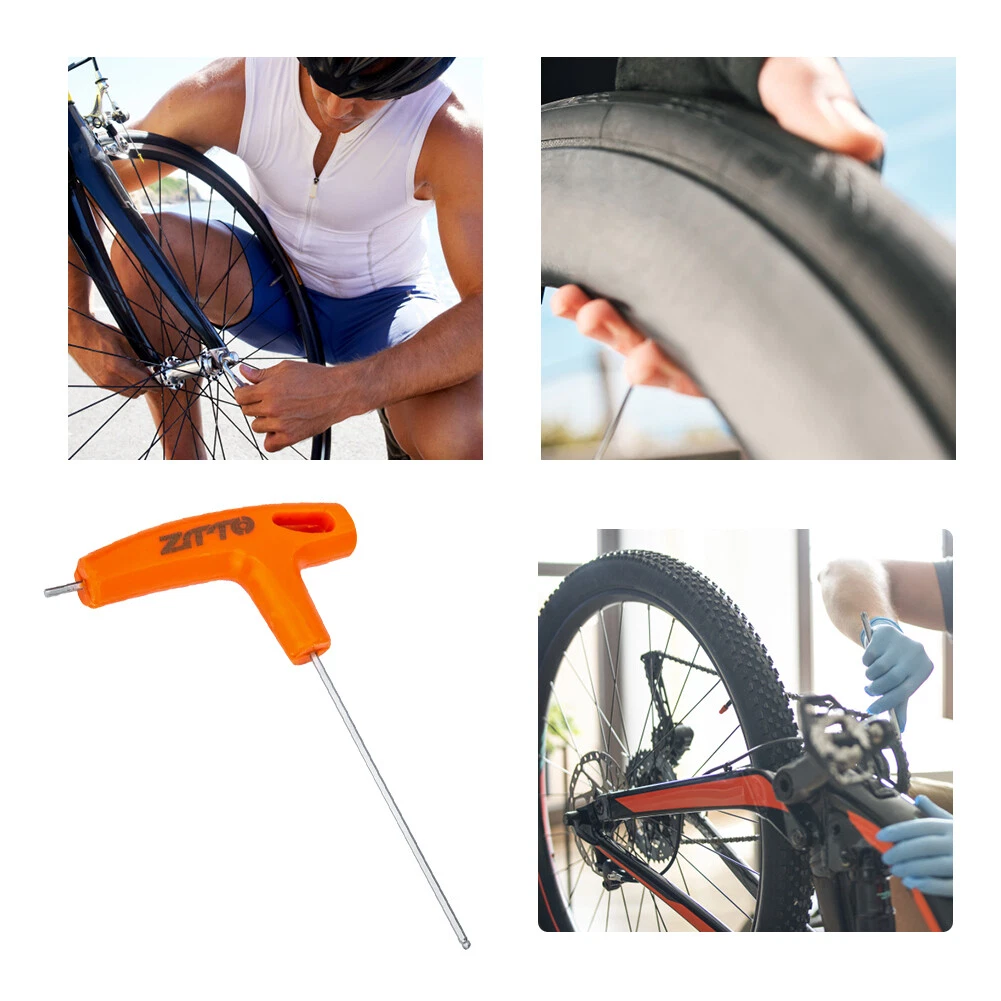 Bike Hex Key Allen Wrench T Handle Ball End Hex Key Wrench 2mm