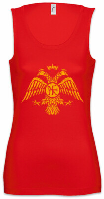 Byzantium Eagle Flag II Damen Tank Top Rome Empire Byzanz Roman Legion Symbol