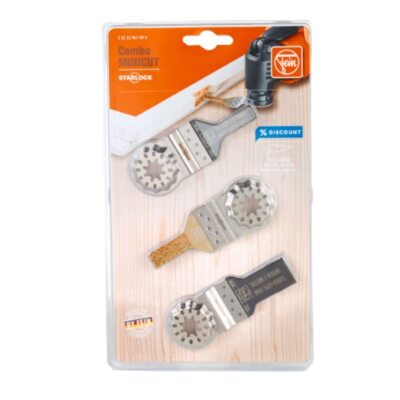 Fein StarLock Mini Cut Combo Kit - 3 Piece Set - 35222967090
