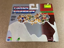 Transformers G1 1989 BATTLE PATROL micromaster vintage cardback techspec