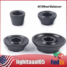 4Pcs Wheel Tire Balancer Taper Cone Balancing Machine Accessories 40mm Shaft