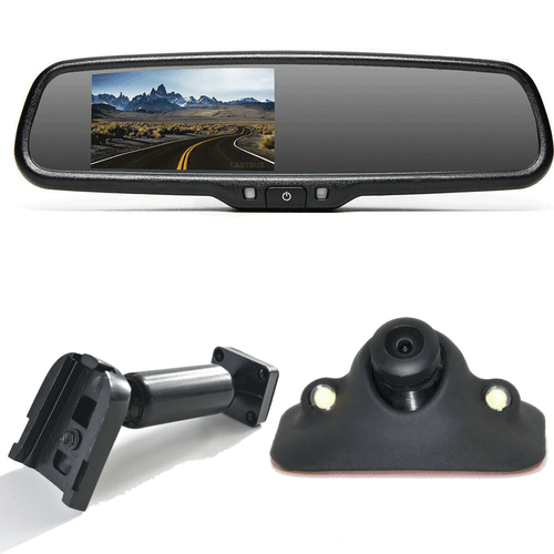 OEM 4.3" Vista Trasera No.1 Soporte Espejo Monitor Cámara de Retroceso Para Toyota - Imagen 1 de 13