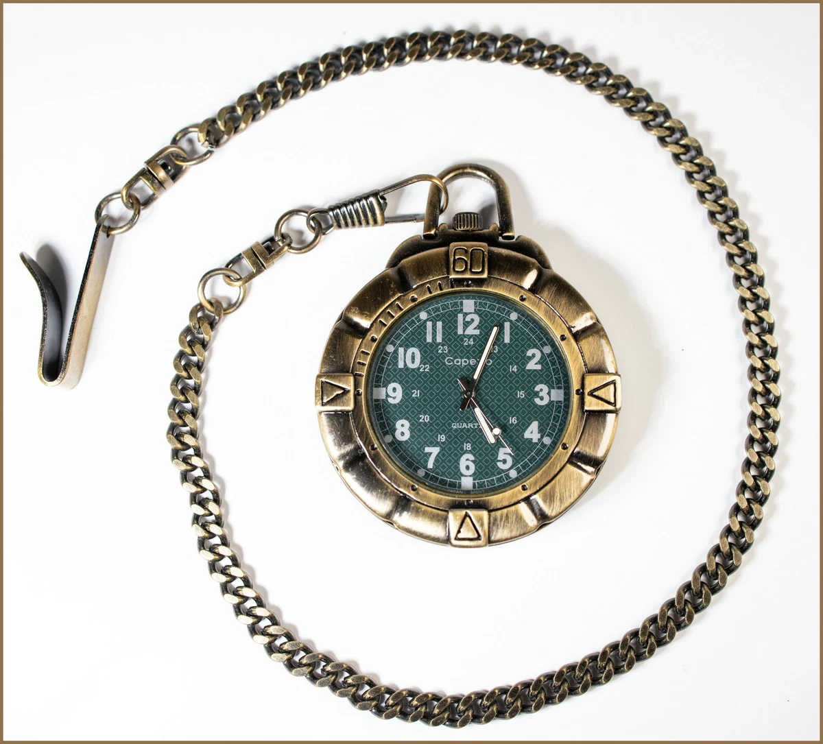 Quartz japan clearance movt pocket watch