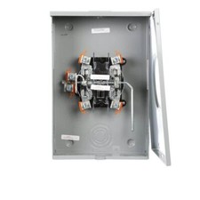 200 Amp Lever-Bypass Overhead/Underground Meter Socket Stainless Steel Hasp