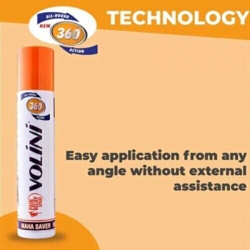 10 X 60g VOLINI SPRAY FOR MUSCLE JOINTS KNEE KNEE NECK AND SHOULDER