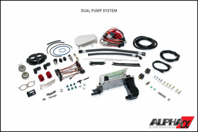 AMS Dual Brushless Pump In Tank Fuel System For 2009+ Nissan R35 GT-R