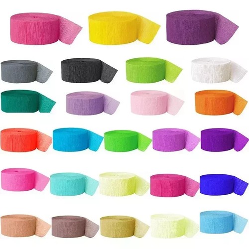 Crepe Paper Craft Streamers Decorative Paper Strip for Various Party Birthday - Picture 19 of 19