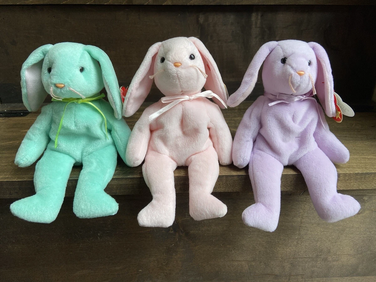 Hippity hoppity beanie clearance babies
