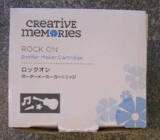 Creative Memories ROCK ON BORDER MAKER CARTRIDGE BMC Secret Box 2 Ltd Ed. 2025