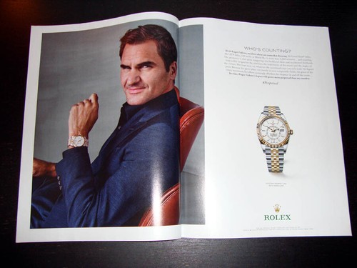 ROLEX 2-Page Magazine PRINT AD 2021 