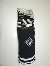 Franklin Soccer Shin Guards Sock'r Small 4'  Under Black Air Cooled NEW w/TAGS
