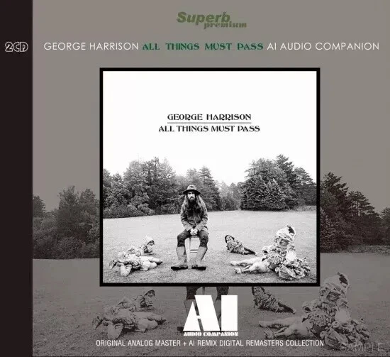 GEORGE HARRISON / AI - AUDIO COMPANION ORIGINAL ANALOG MASTER + AI REMIX 8CD Foto 2 de 4