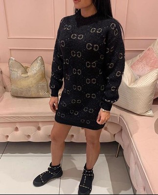 midi length jumper dress