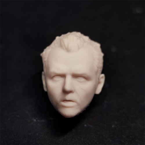 Blank 1/12 Scale The Zombie Sean Head Sculpt Unpainted Fit 6" ML Figure B Style - Picture 3 of 3