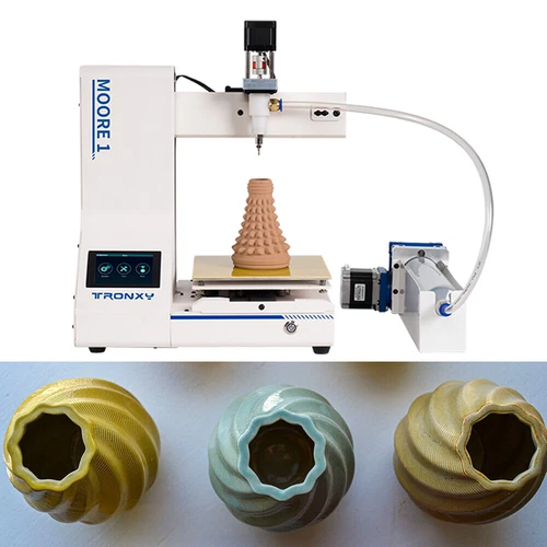 Keramik 3D Drucker Ton 3D Druck mit Schneckengetriebe-Geschwindigkeitsreduzierer