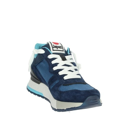 Sneakers bassa Uomo Lotto leggenda Camoscio/nylon Blu 217865 - Foto 5 di 7