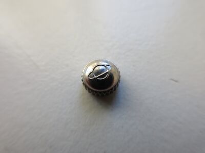Enicar Swiss S/S watch crown D 5.5 mm H 3.2 mm domed, thread 0.9 mm N.O.S.