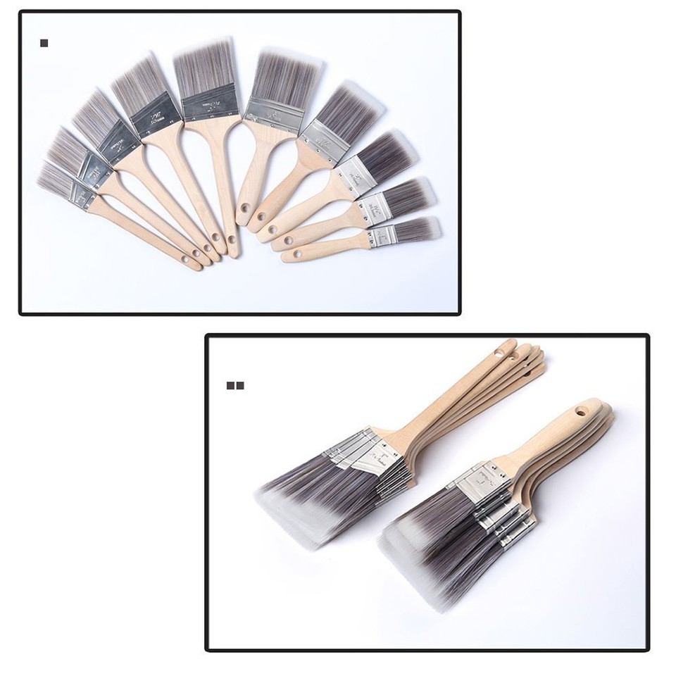 Angled Brushes Paint Brush Cleaning Brush Paint Spotting Cleaning Paint