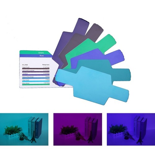 Kit universal de filtro de gel de equilibrio de color flash Speedlite de fotografía 20 piezas Selens - Imagen 2 de 12