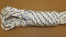 NEW 7/16" x 100' Sail/Halyard Line, Double Braid Polyester, Jibsheets, Boat Rope
