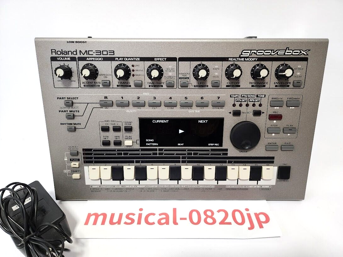 Roland MC-303 Sequencer Groovebox Drum Machine Sound Module Roland MC-303 Sequencer Groovebox Drum Machine Sound Module