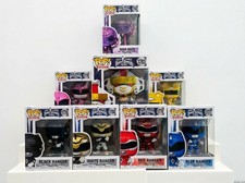 Funko Pop!  Mighty Morphin Power Rangers La Película Colección Completa con Protectores