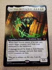 Anti-Venom, Horrifying Healer - #244 Regular (Extended Art) Spider-Man - Mtg