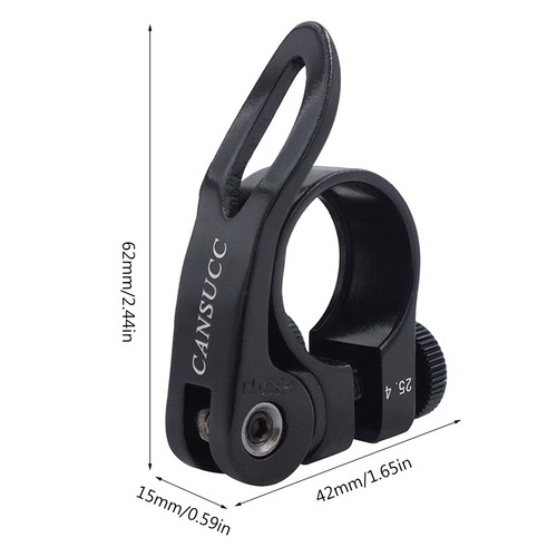 for Seat Post Clamp Aluminum Alloy Cycling Bike Quick Release Seatpost C - Zdjęcie 8 z 8