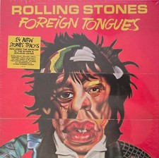 The Rolling Stones Foreign Tongues Yellow Vin...