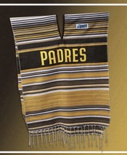    *SIZE LARGE*San Diego Padres Poncho Giveaw...