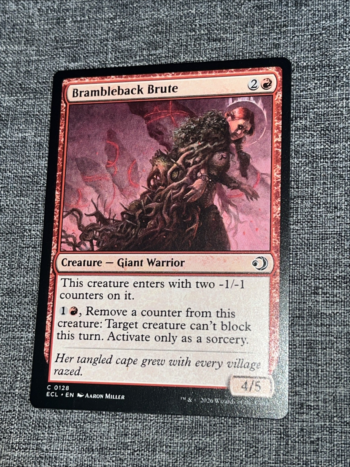 Brambleback Brute - 0128 - Lorwyn Eclipsed ECL - MTG - NM/M Regular