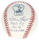 Vern Law Signed, Inscribed Cy Young Commemorative Baseball - JSA