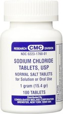 CONSOLIDATED MIDLAND CORP. Sodium Chloride Tablets 1 Gm USP Normal Salt Tablets
