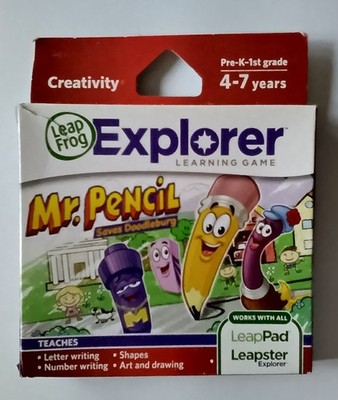 Leap Frog Block Mr Pencil Saves Doodleburg pädagogisches Schreiben LeapPad LeapFrog