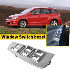 Switch Door Window Panel Control Bezel Cover Left for Toyota Matrix Pontiac Vibe