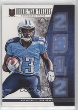 2012 Panini Momentum Rookie Team Threads Quad 27/49 Kendall Wright #7 0p4b