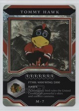 2021-22 Upper Deck MVP Mascot Gaming Cards Tommy Hawk #M-7 az1
