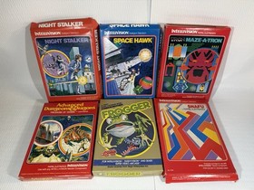 Intellivision II Console System w/ Box 2 Controllers Console & 21 Games - Tested