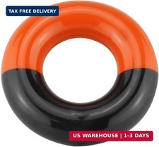 Swing Ring Black and Orange Golf Club Warm Up Swing Donut Weight Ring Training P