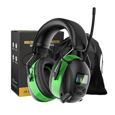 Bluetooth 6.0 AM/FM Hearing Protection, Radio Headphones with Digital Display...