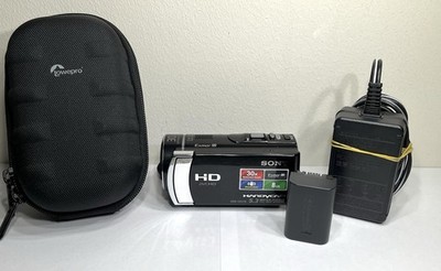 Sony HDR-CX210E Handycam Black Digital Camcorder HD Video Camera | Tested Works