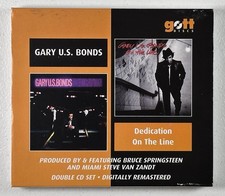 Gary U.S. Bonds - Dedication / On the Line (2-disc CD, 2004) Bruce Springsteen