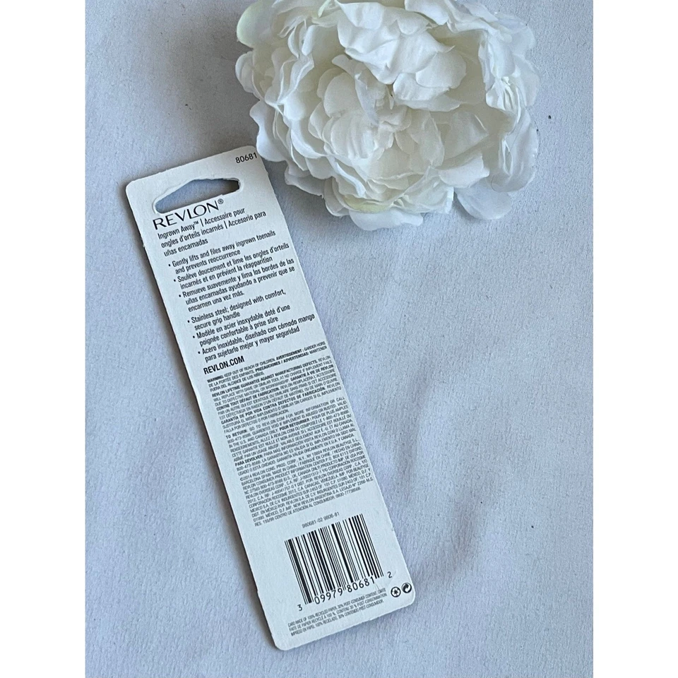 Herramienta de elevación y limado de uñas de los pies Revlon 80681 - SELLADA Foto 3 de 3