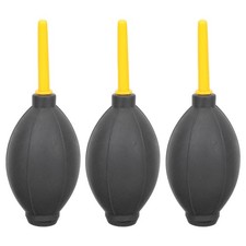 3 Pcs TPE Air Blower Pump Dust Cleaner Camera Lens Keyboard Cleaner